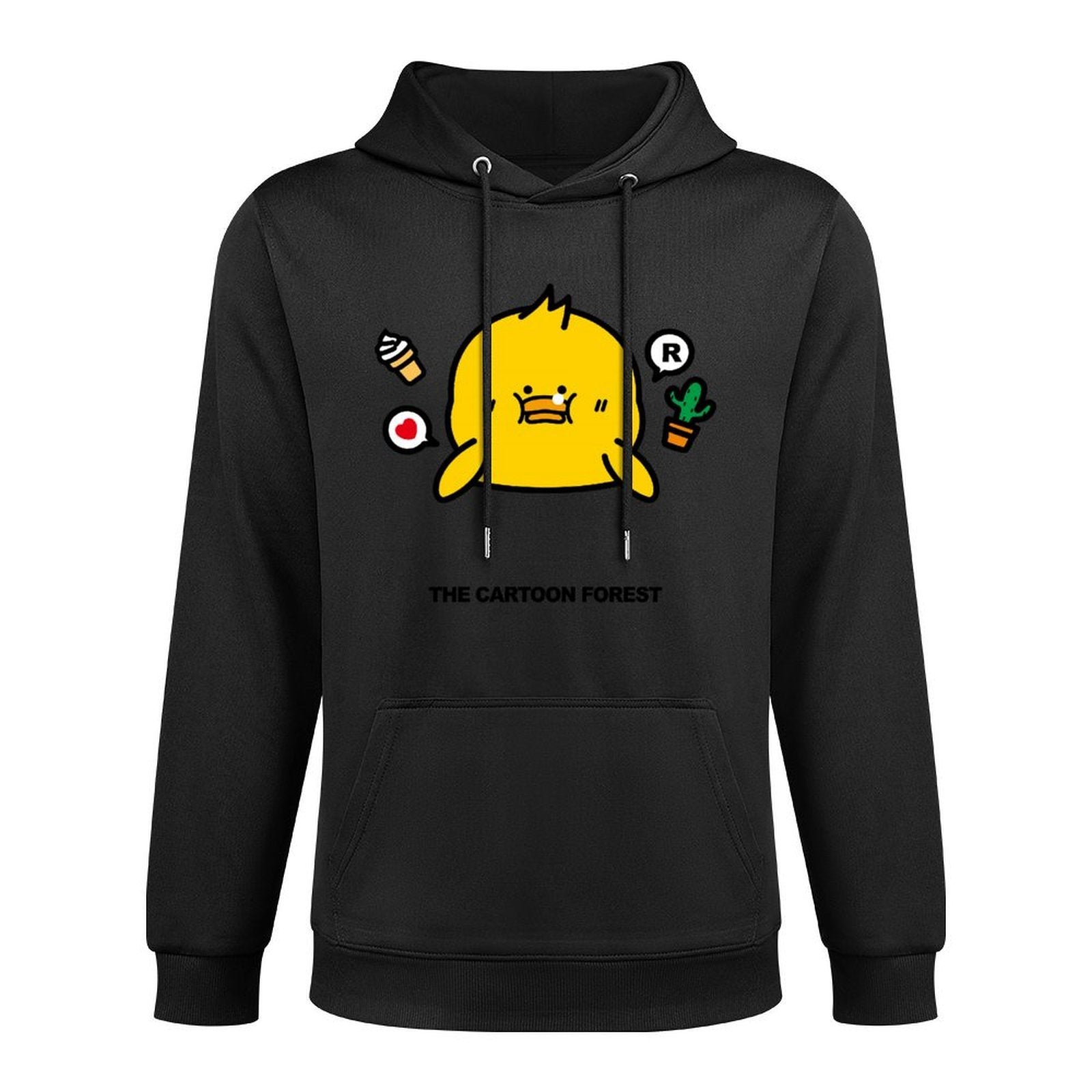 Front Graphic HoodiesCotton EverydayWear